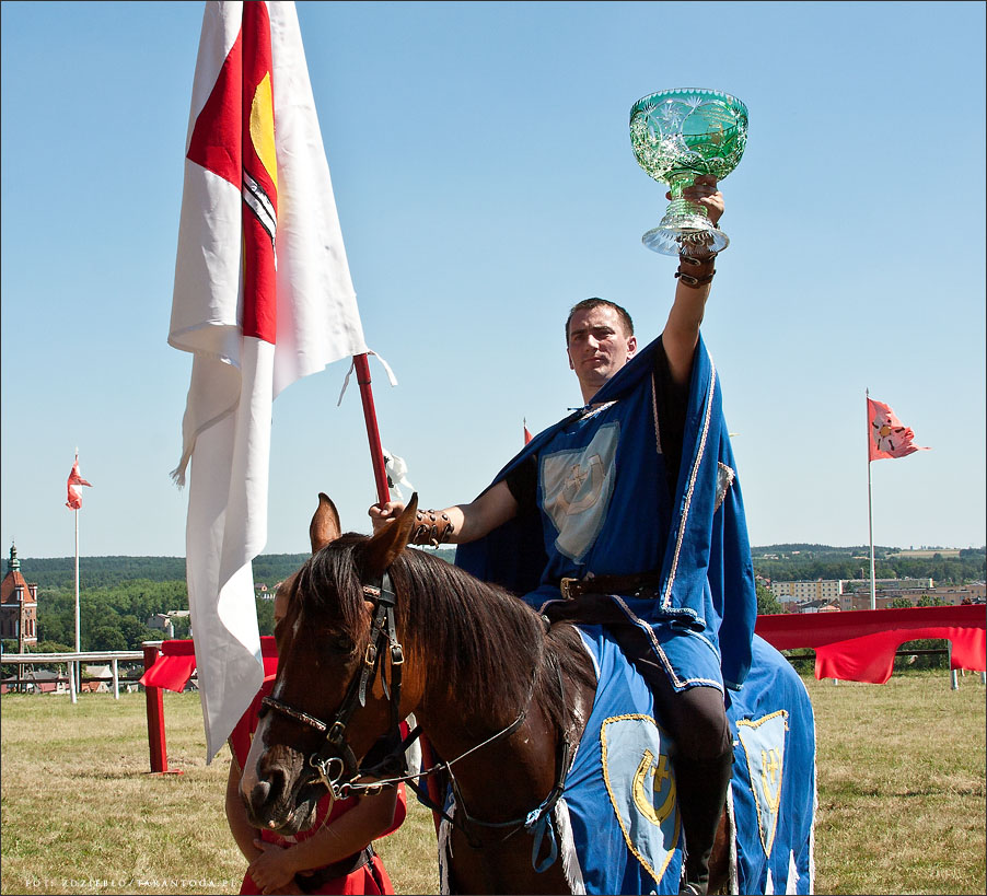 Turniej rycerski na zamku w Golubiu Dobrzyniu
