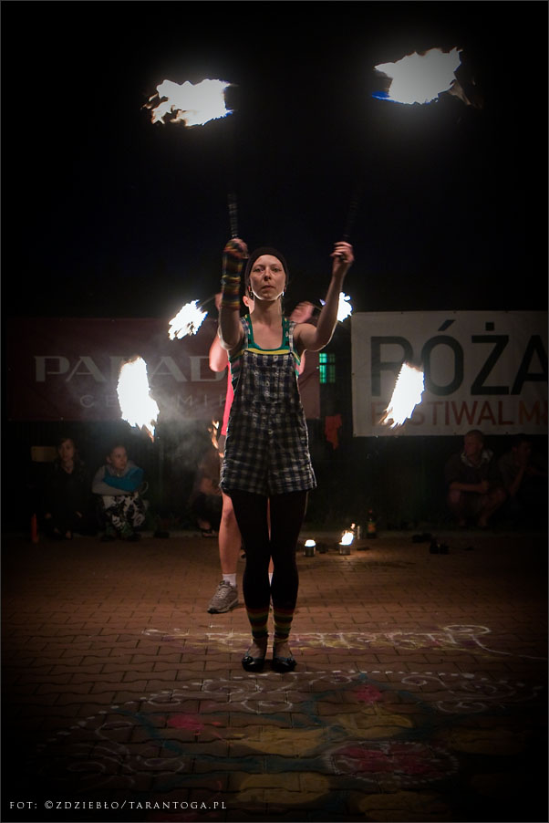 różanystok 2012 fireshow czupakabra