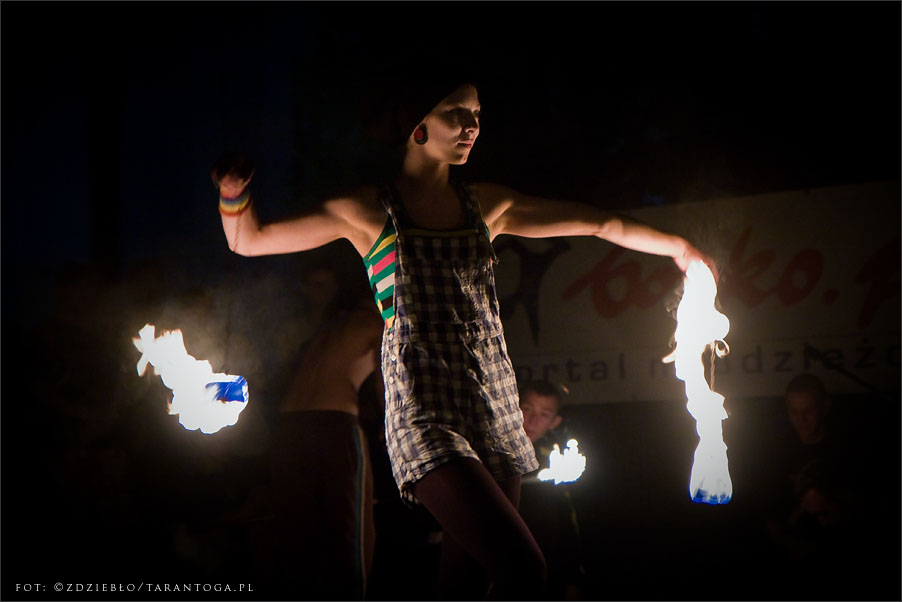 różanystok 2012 fireshow czupakabra