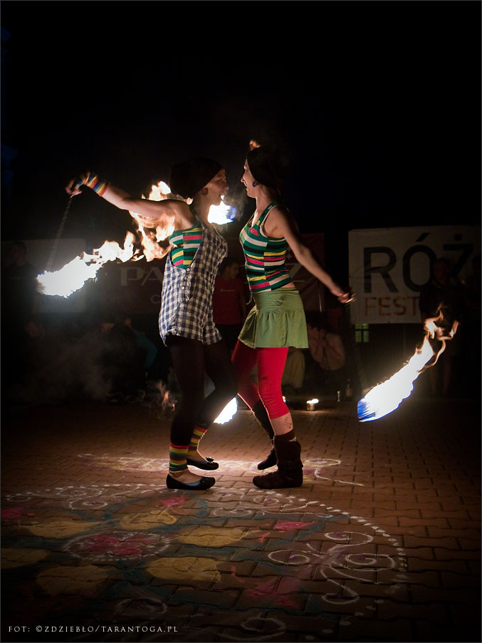 różanystok 2012 fireshow czupakabra