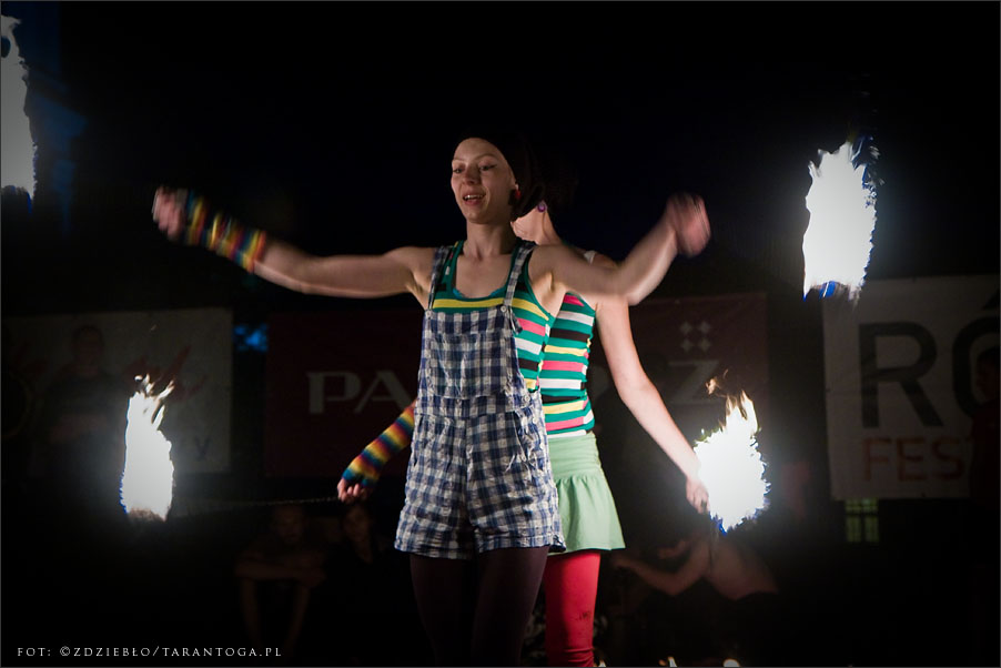 różanystok 2012 fireshow czupakabra