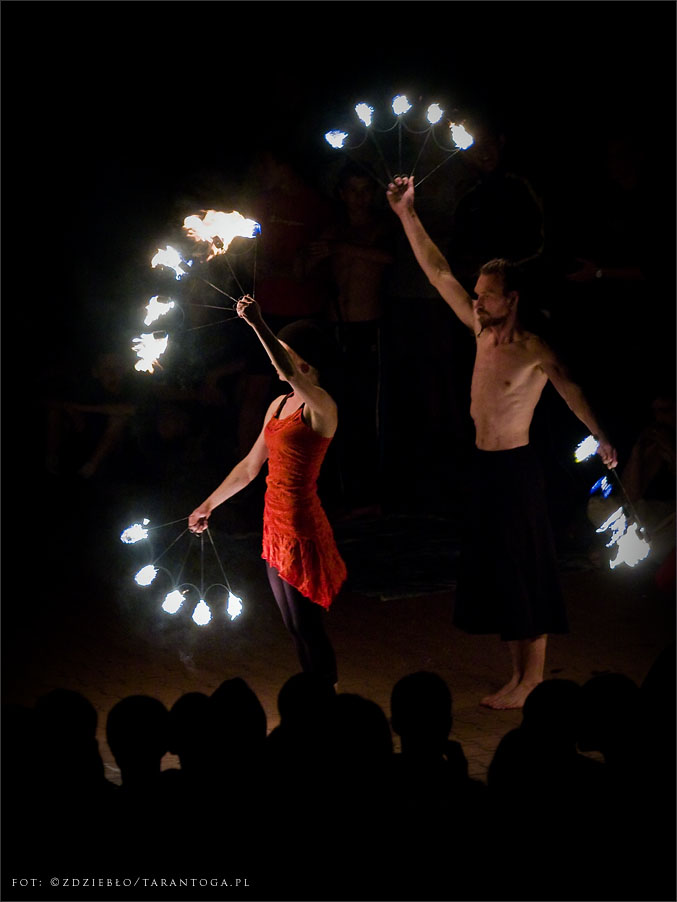 różanystok 2012 fireshow czupakabra