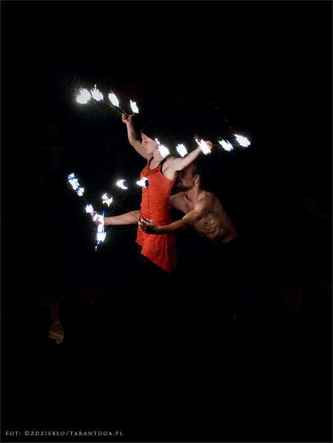 różanystok 2012 fireshow czupakabra