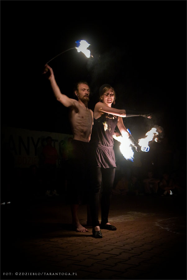 różanystok 2012 fireshow czupakabra