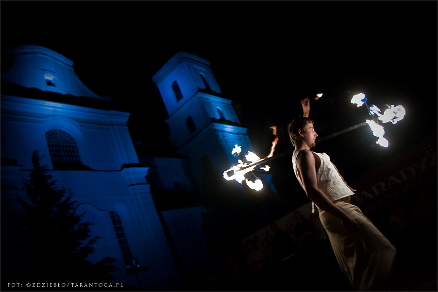 różanystok 2012 fireshow czupakabra