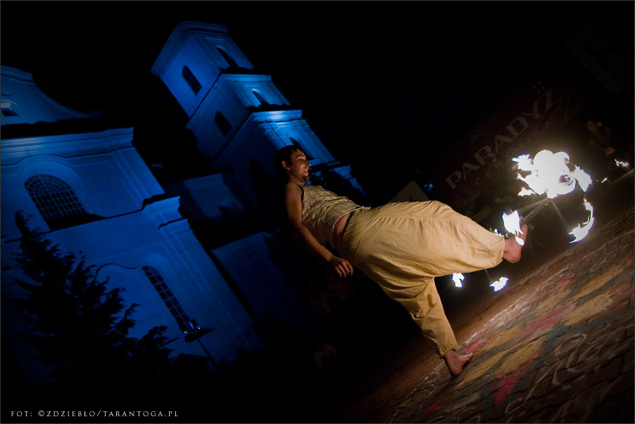 różanystok 2012 fireshow czupakabra