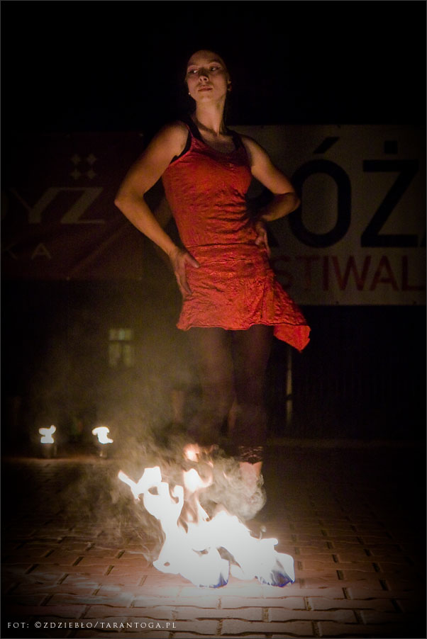 różanystok 2012 fireshow czupakabra